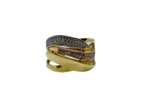 Anello Donna in Oro giallo Zirconia AN.OGBR.ZI.5.7